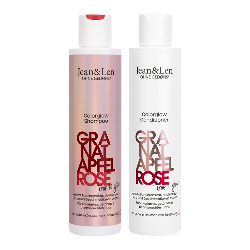 Haarpflegeset für Farbglanz Granatapfel/Rose