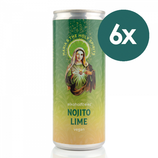 MARIA&THE HOLY SPIRITS NOjito Lime, 6er Set