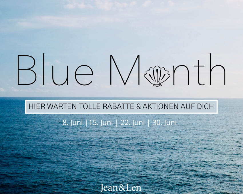 Blue Month bei Jean&Len