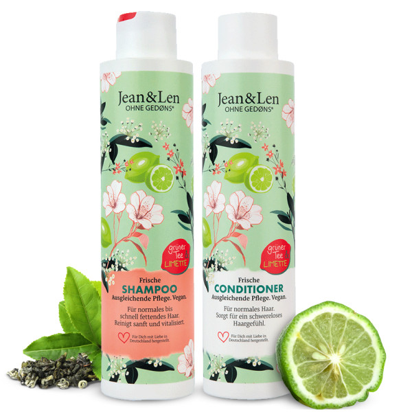 Frische Haarpflegeset Grüner Tee/Limette