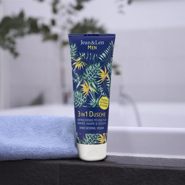 Refreshing 3in1 Shower Gel Sea Extracts/Cucumber,